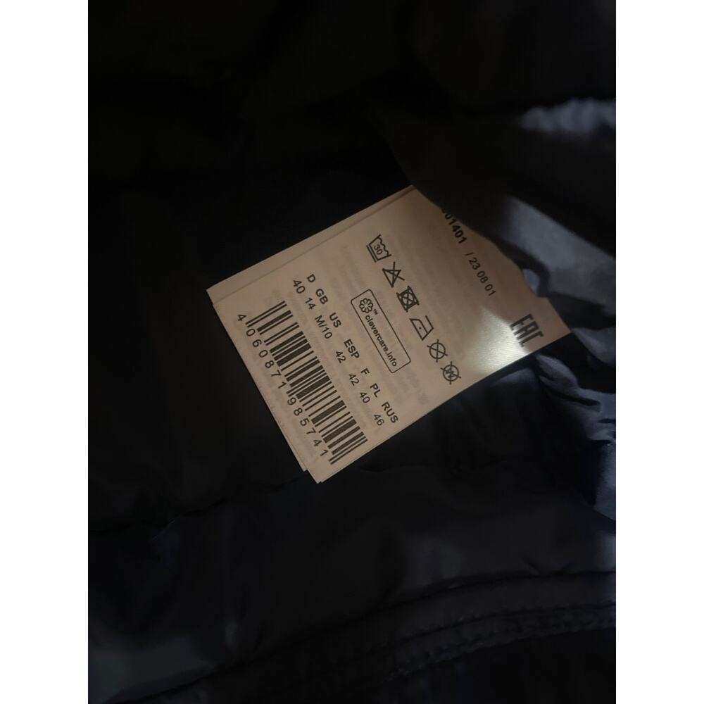 Olsen Mixed Media Bomber jacket Ink Blue M - Picture 6 of 7